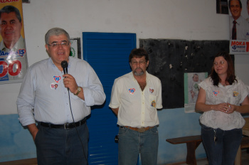 Deputado Carlos Marun faz campanha em Amambai Deputado Carlos Marun faz campanha em Amambai