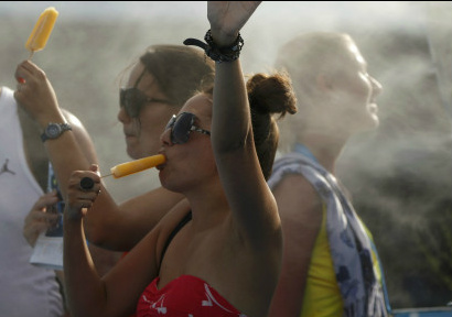 Mais de 14 mil ficaram sem luz após um apagão motivado pelo calor
