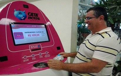 CataMoeda está disponível principalmente em mercados, nos estados de São Paulo, Santa Catarina e Paraná