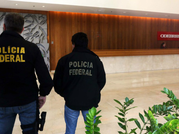 Polícia Federal cumpre mandado na sede da Oderbrecht, em São Paulo (SP) / Foto: Marcos Bezerra 