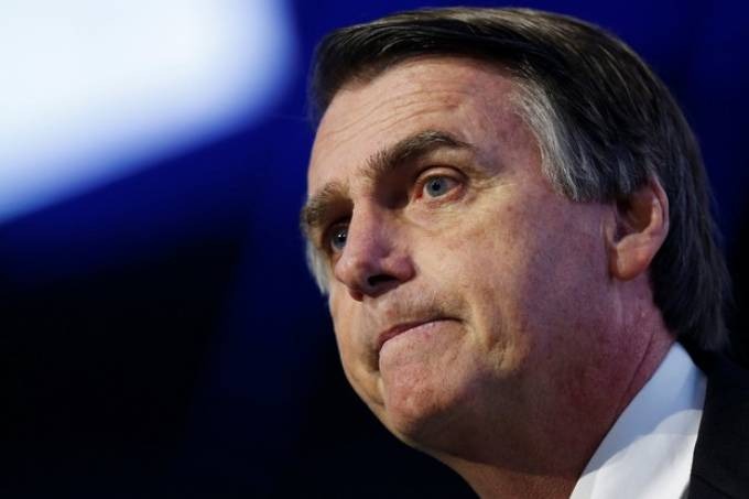 Jair Bolsonaro: candidato declarou ter gasto apenas R$ 115 mil com a empresa AM4 Brasil Inteligência Digital para serviços relacionados a mídias digitais (Adriano Machado/Reuters)