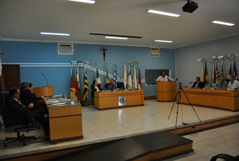 Resumo da sessão do dia 12 de março da Câmara de Amambai Plenário do Legislativo Municipal, durante reuniao desta segunda-feira (12)Foto: Moreira Produções