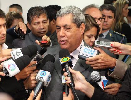 André e governador do PR discutem projetos de ferrovia com ministro dos Transportes André e governador do PR discutem projetos de ferrovia com ministro dos Transportes