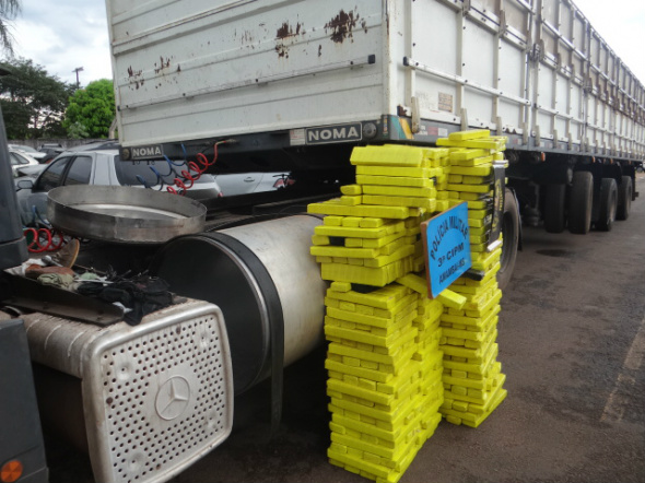 A droga tinha como destino a cidade de São PauloFoto: Moreira Produções