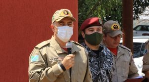 Força-tarefa que combate incêndios florestais no MS é reforçada Coronel Joílson: situação alarmante