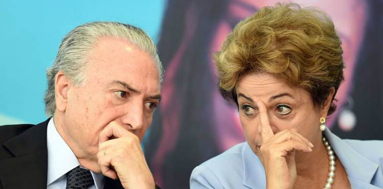 Dilma e Temer tratam de reforma administrativa em encontro no Planalto