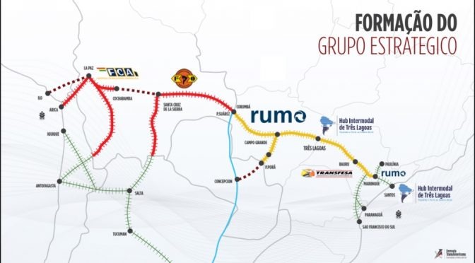 Projeto de ferrovia que vai ligar MS à Bolívia será apresentado hoje (19)