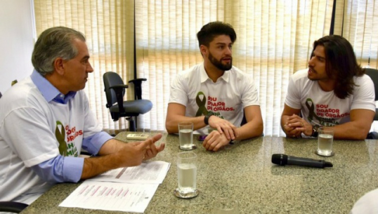 Reinaldo Azambuja apresenta Campanha de Doação de Órgãos nesta quarta-feira Reinaldo Azambuja apresenta Campanha de Doação de Órgãos nesta quarta-feira