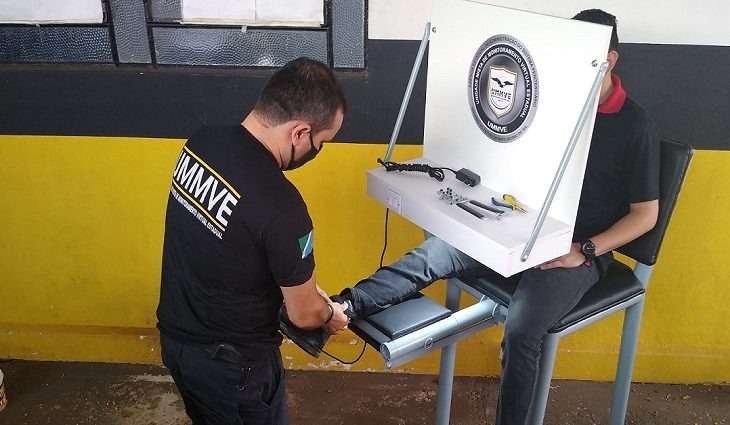 Cadeira criada por servidor da Agepen garante mais eficiência e segurança Fotos: Divulgação
