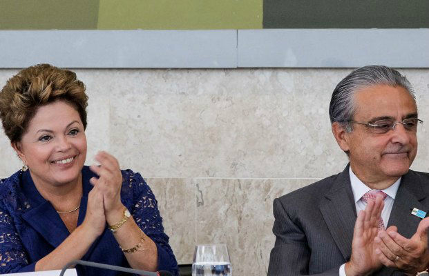 Dilma e Raupp anunciaram que também haverá programa de incentivo à inovação em empresas do setor agrícola (Foto: Roberto Stuckert Filho/PR) 