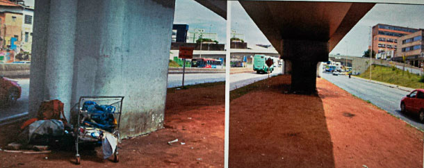 Expulsos das ruas No relatório da Prefeitura de BH, há diversos casos de recolhimento de pertences de moradores de rua que não estavam no local. É comum que carrinhos de supermercado, roupas e colchões sejam levados. (Imagem: reprodução Relatórios Referentes às Ações de Gestão do Espaço Público)