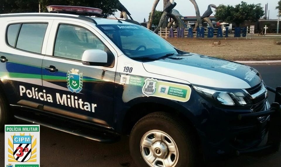 Mulher tem pontos de sutura arrebentados ao ser agredida pelo marido em Amambai Polícia Militar foi acionada por uma testemunha / Foto: 3ª CIPM