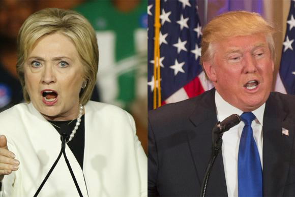  Hillary Clinton e Donald Trump disputam a indicação dos partidos Democrata e Republicano para concorrer às eleições presidenciaisAgência Lusa
