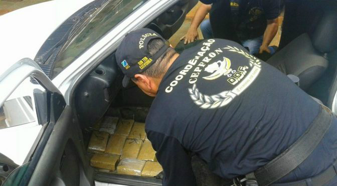 DOF apreende 120 Kg de maconha em Dourados e prende trio mineiro por tráfico Foto: Divulgação