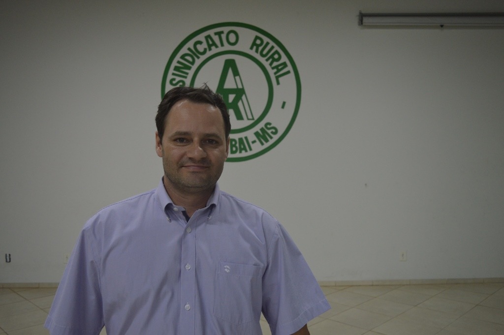 Rodrigo Lorenzetti é o novo presidente do Sindicato Rural de Amambai Presidente eleito do SRA, Rodrigo Angelo Lorenzetti / Foto: Moreira Produções