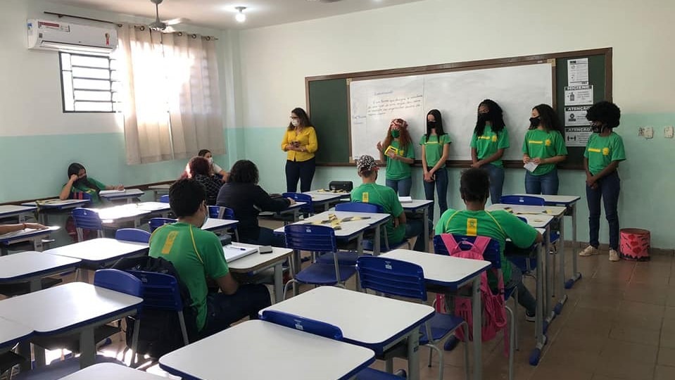 Aulas da rede estadual de ensino voltaram para 100% dos alunos / Foto: Secretaria de Educação