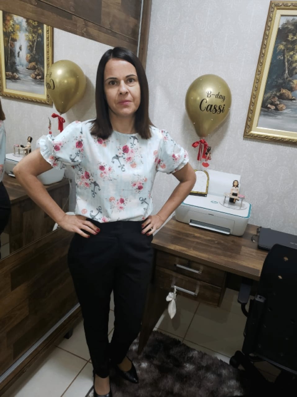 Cassiana Melissa atua na área da educação há 26 anos / Foto: Arquivo Pessoal