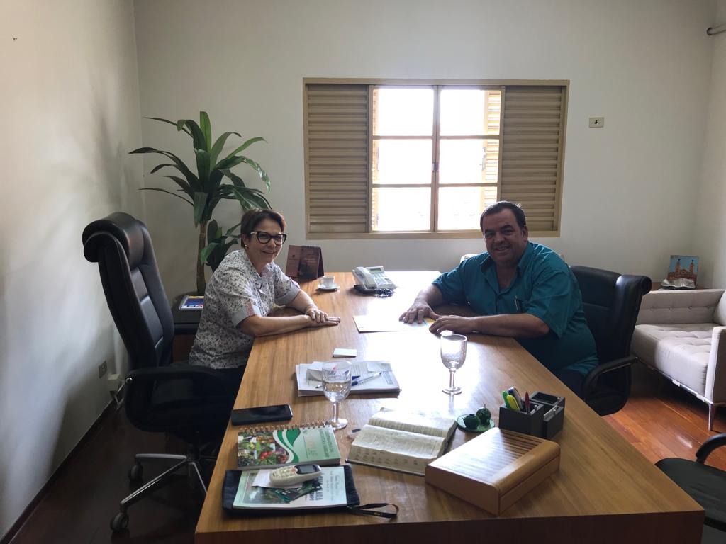 Vereador Dilmar encaminhou oficio solicitando a deputada federal Tereza Cristina a liberação de recursos para a escola / Foto: Assessoria