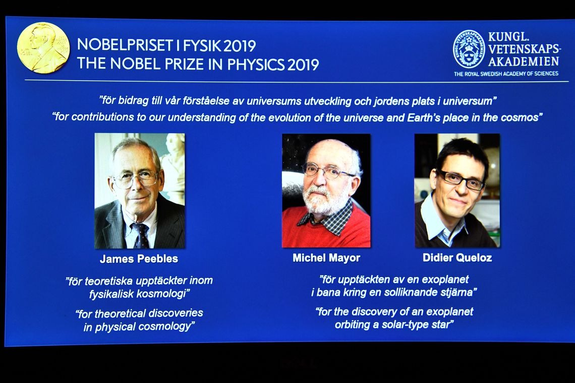 Estudo sobre origem do universo dá Nobel de Física a 3 cientistas Reuters/Direitos Reservados
