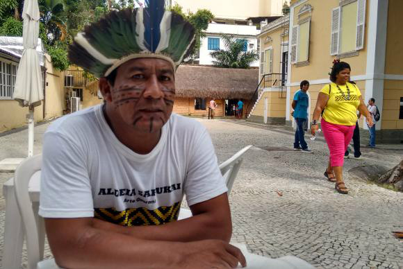 Filme mostra como as crianças indígenas Guarani Mbyá recebem seus nomes e como é o batismo de sementes de milho e de erva-mate na época do plantio / Divulgação: Isabela Vieira