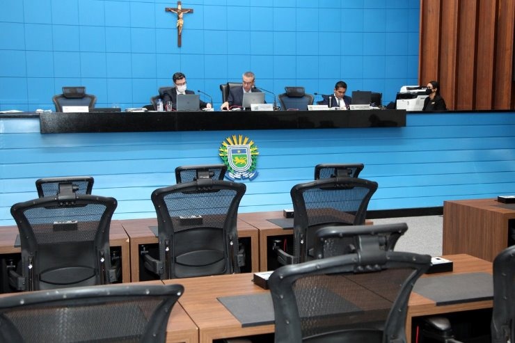 Permanece proibido, até 22 de dezembro, o atendimento ao público externo nas dependências da ALEMS /Foto: Wagner Guimarães