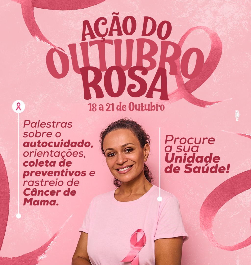 Amambai realiza ações do Outubro Rosa nas Unidades Básicas de Saúde Foto: Decom