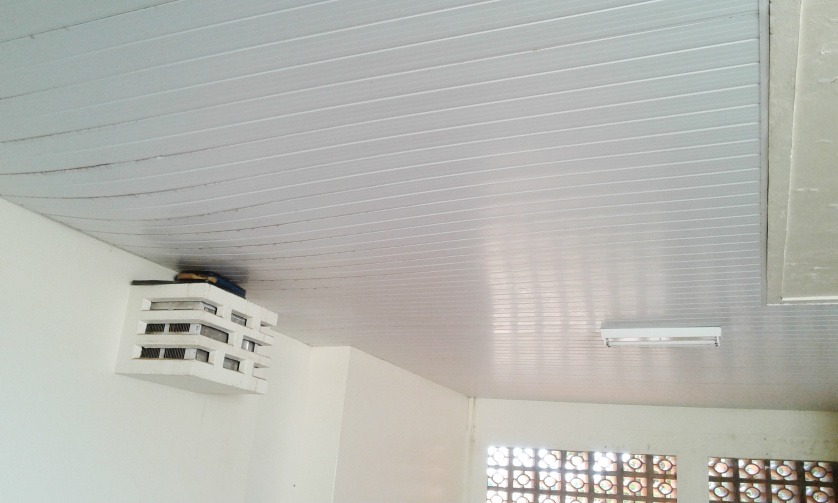 Problemas com o teto do posto da vila Guape foram registrados / Foto: Dilvugação