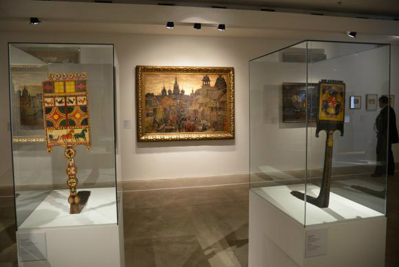 Uma exposição, em Brasília, mostra a trajetória de um dos artistas mais importantes do século 20: o pintor russo Wassily Kandinsky /Wilson Dias/Agência Brasil
