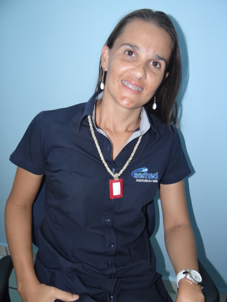 Secretária de Educação, Vera Lorensetti.