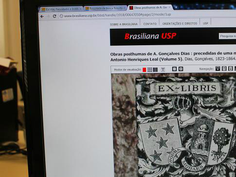 Acervo da USP pode ser consultado de graça pela internet Acervo da USP pode ser consultado de graça pela internet