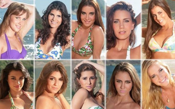 As dez finalistas do Musa do Verão, Rhaissa é uma delas.