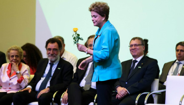 Dilma: eleitores estão sendo roubados Presidenta Dilma Rousseff participa da abertura da 12ª Conferência Nacional de Direitos Humanos, nesta quarta-feiraFoto: Divulgação