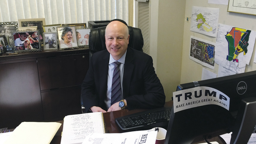Assessor indica apoio de Trump a colônias israelenses Advogado, Jason Greenblatt.Foto: Divulgação