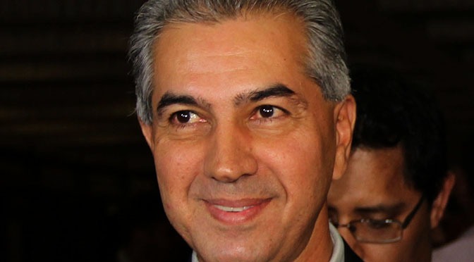 É sancionada sete leis pelo governador Reinaldo Azambuja Foto: Chico Ribeiro