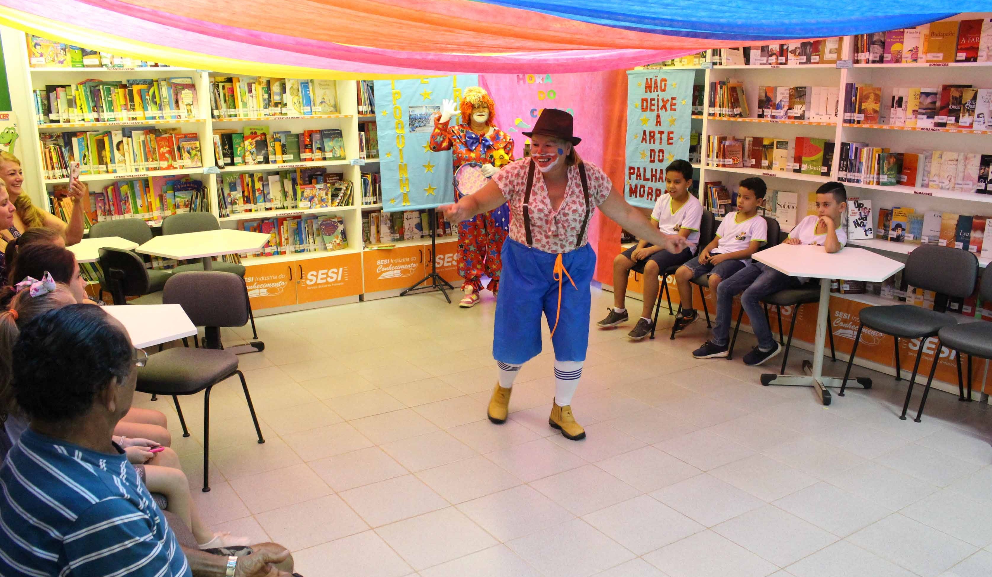 Biblioteca Virtual do SESI realiza programação especial alusiva ao Dia do Circo