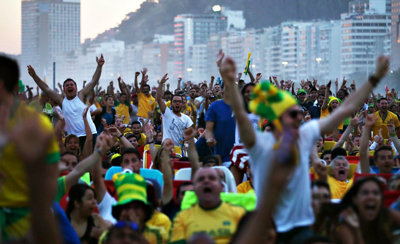 Confira a programação das Fan Fests neste sábado, dia de jogo do Brasil Fan Fest do Rio de Janeiro, na praia de Copacacabana. Por lá já passaram 475.450 pessoas