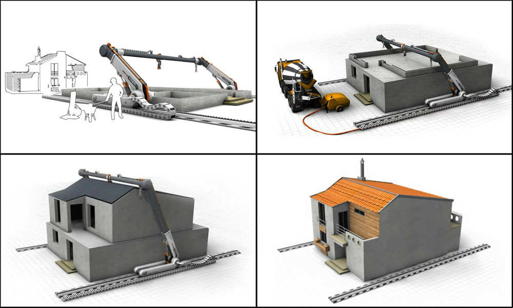 A impressora 3D capaz de construir uma casa em menos de 24h