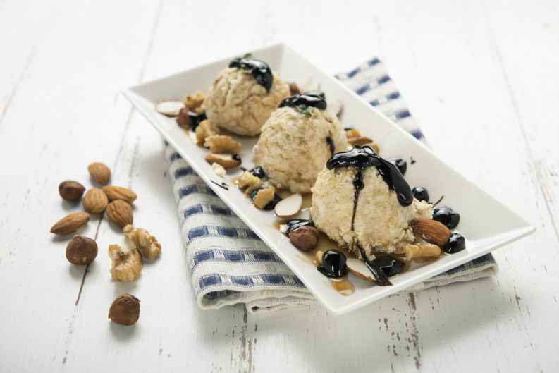 Receita de sorvete de paçoquinha com amendoim torrado Sorvete de paçoquinha com amendoim torradoFoto: Divulgação