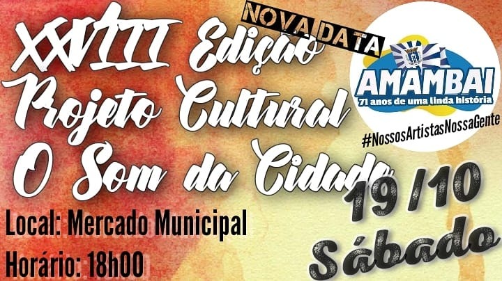 Agenda de eventos para Amambai e região Agenda de eventos para Amambai e região