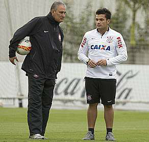 Em nome da honra, Corinthians fala em título do Campeonato Paulista Daniel Augusto Jr./Ag.CorinthiansTite diz que Corinthians buscará o gol desde o início