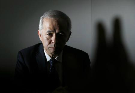 Presidente da Tokyo Electric Power Co (Tepco), Naomi Hirose, durante entrevista à Reuters na sede da companhia, em Tóquio.