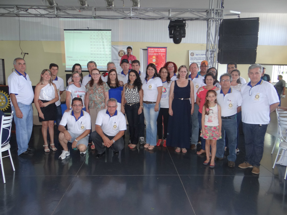 Rotary de Amambai comemora sucesso da 1ª Ação entre Amigos Rotarianos colaboraram com entidades do município / Foto: Moreira Produções