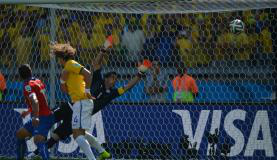 Brasil vai às quartas de final após decisão nos pênaltis Jogo foi decidido nos pênaltis Marcello Casal Jr/Agência Brasil