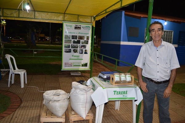 Feirantes querem fortalecimento da Feira do Produtor de Amambai O presidente da feira, Wilson de Assis / Foto: Moreira Produções