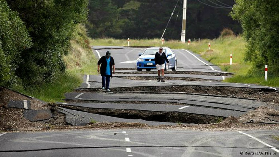 Nova Zelândia é atingida por centenas de réplicas do tremor desse domingo Foto: Divulgação