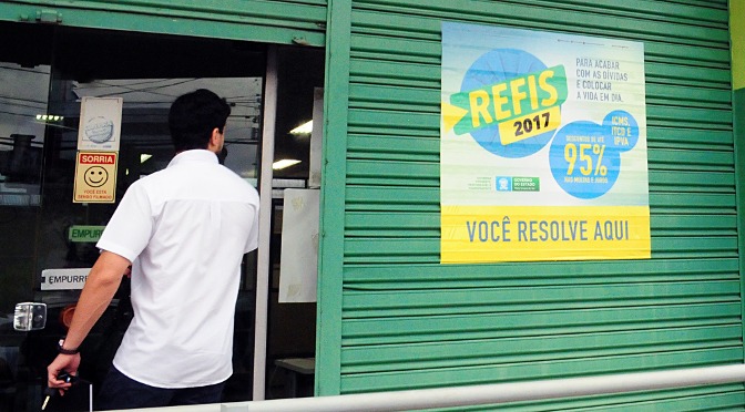 Refis 2017: Prazo para contribuintes quitarem dívidas termina nesta sexta (29) Foto: Edemir Rodrigues
