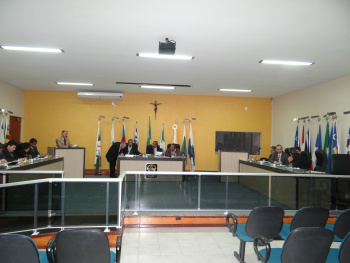 Resumo da sessão da Câmara de Amambai do dia 12 de agosto Plenário do Legislativo Municipal durante sessão ordinária de segunda-feira (12)