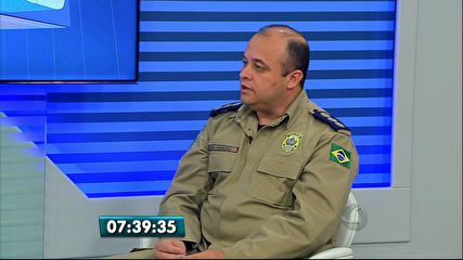 O superintendente da Polícia Rodoviária Federal (PRF) em Mato Grosso do Sul, Ciro Ferreira, avaliou como positivo o saldo da Operação Fronteira Integrada / Foto: Divulgação