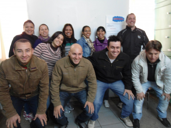 Equipe dos docentes da EE Vespasiano Martins