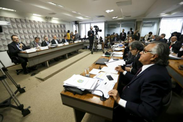 "Acredito na idoneidade e na honestidade da presidenta”, diz Kátia Abreu A Comissão Especial do Impeachment do Senado ouve o advogado-geral da União, José Eduardo Cardozo, e os ministros da Fazenda, Nelson Barbosa, e da Agricultura, Kátia Abreu / Foto: Marcelo Camargo